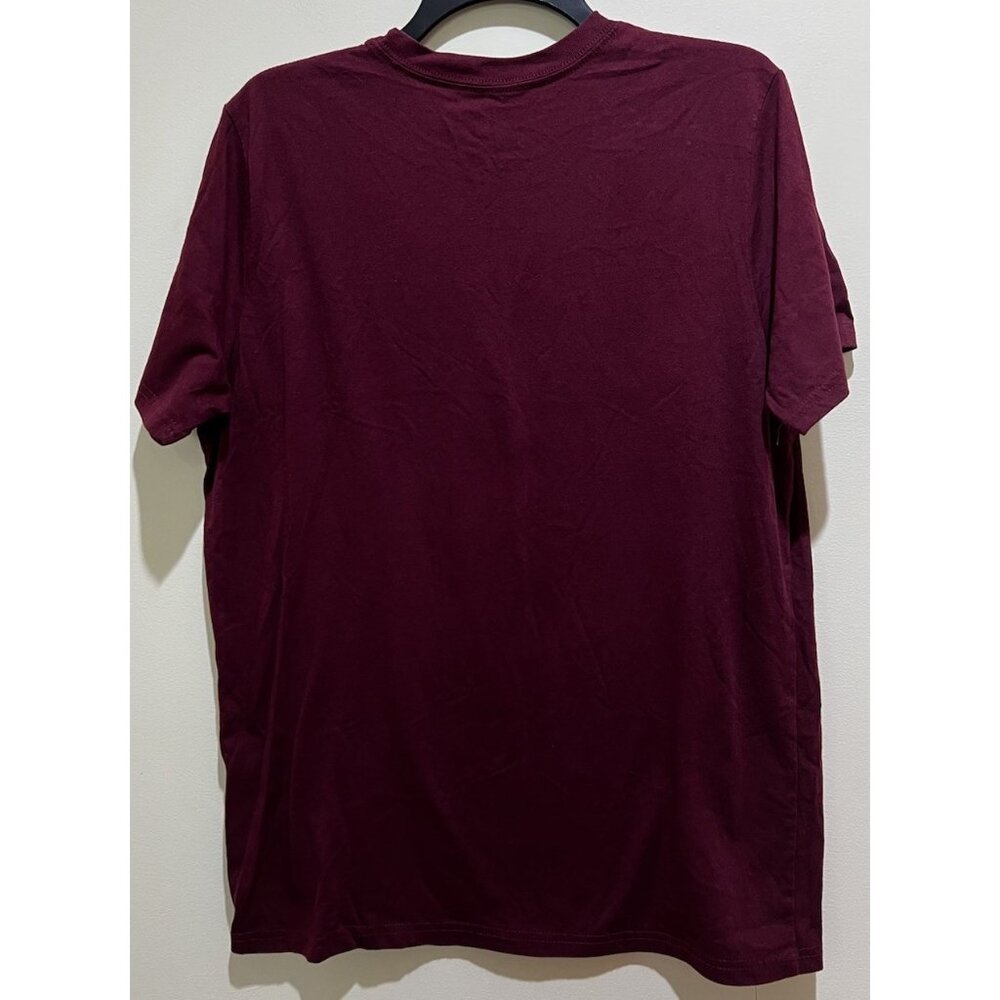 Hogwarts Alumni Short Sleeve T-Shirt ~ Large ~ Unisex ~ Burgundy - Picture 3 of 4